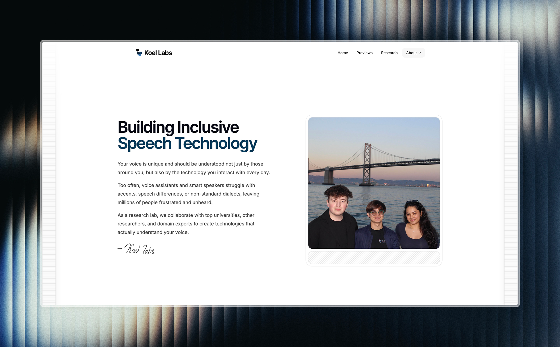 A New Look for Koel Labs